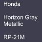 Preview: Honda, Horizon Gray Metallic, RP-21M.